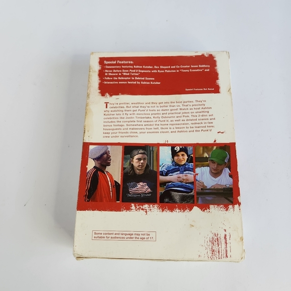 Punk'd - Complete First Season (DVD 2004 2-Disc) One 1st 1 Punked MTV Prank show - Picture 2 of 5